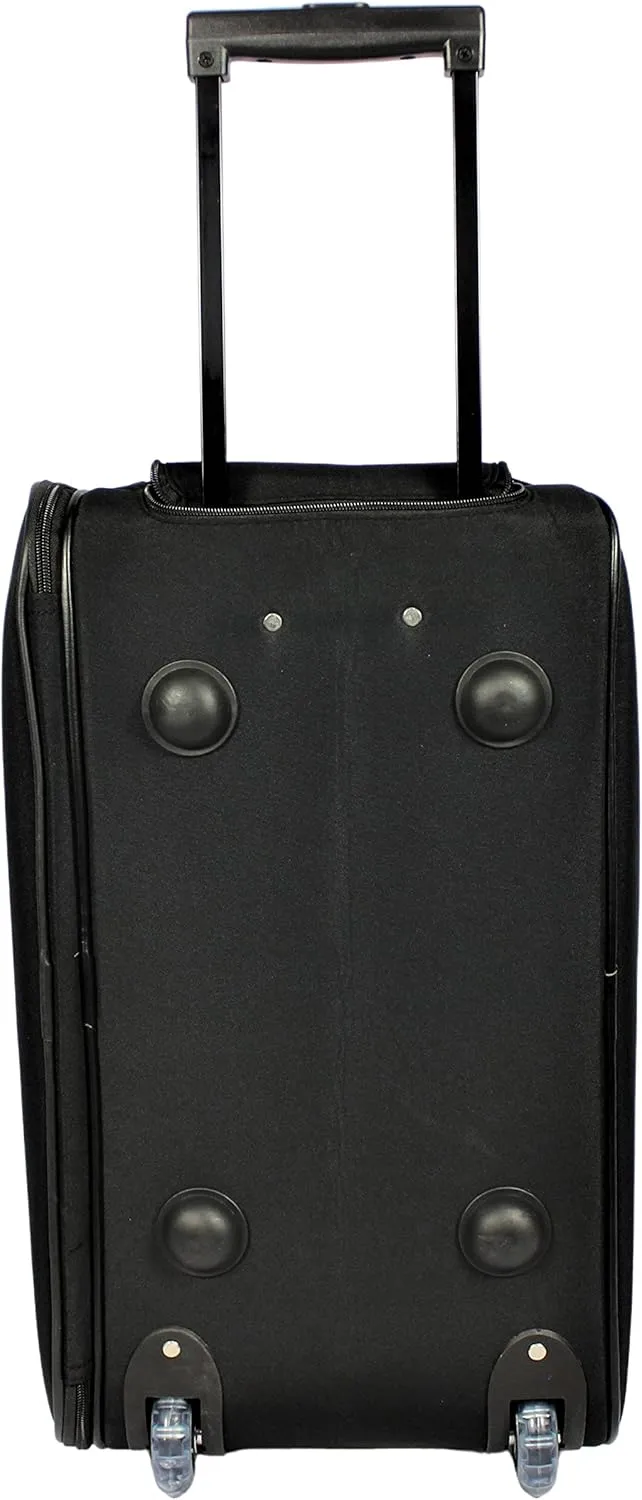 World Traveler 21-inch Carry-on Rolling Duffel Bag