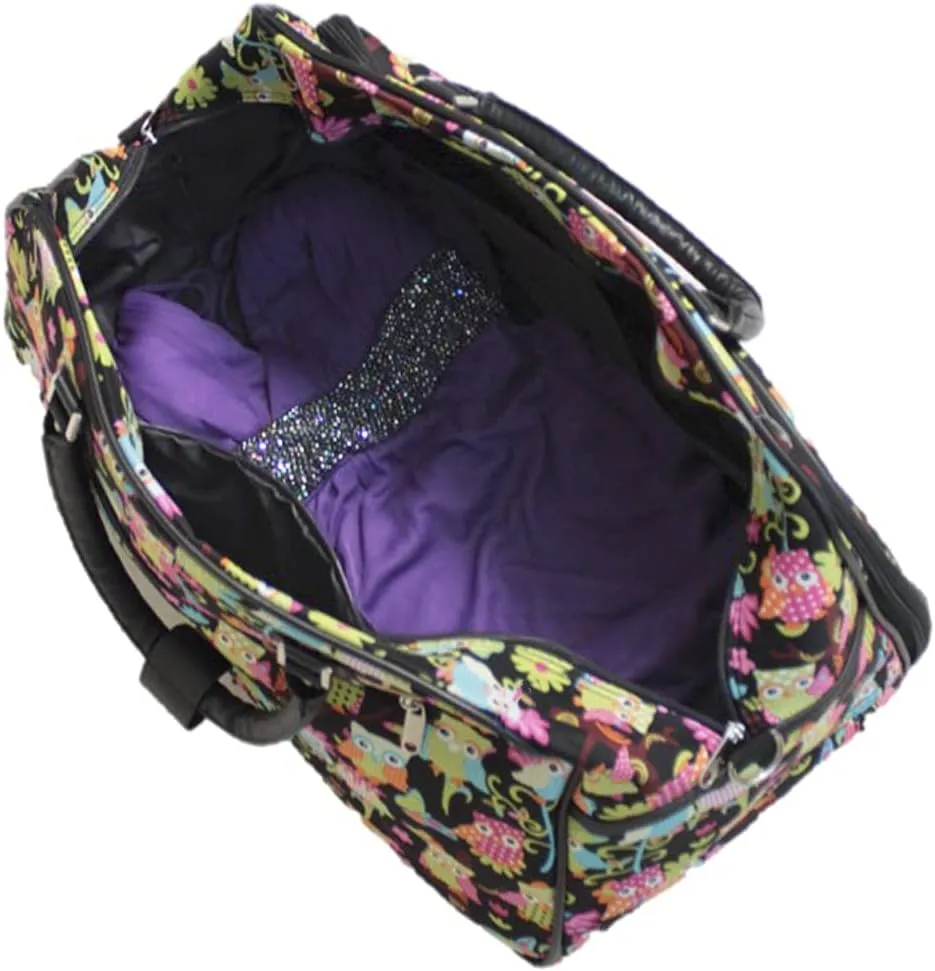 World Traveler Animal Prints 21-inch Carry-on Rolling Duffel Bag