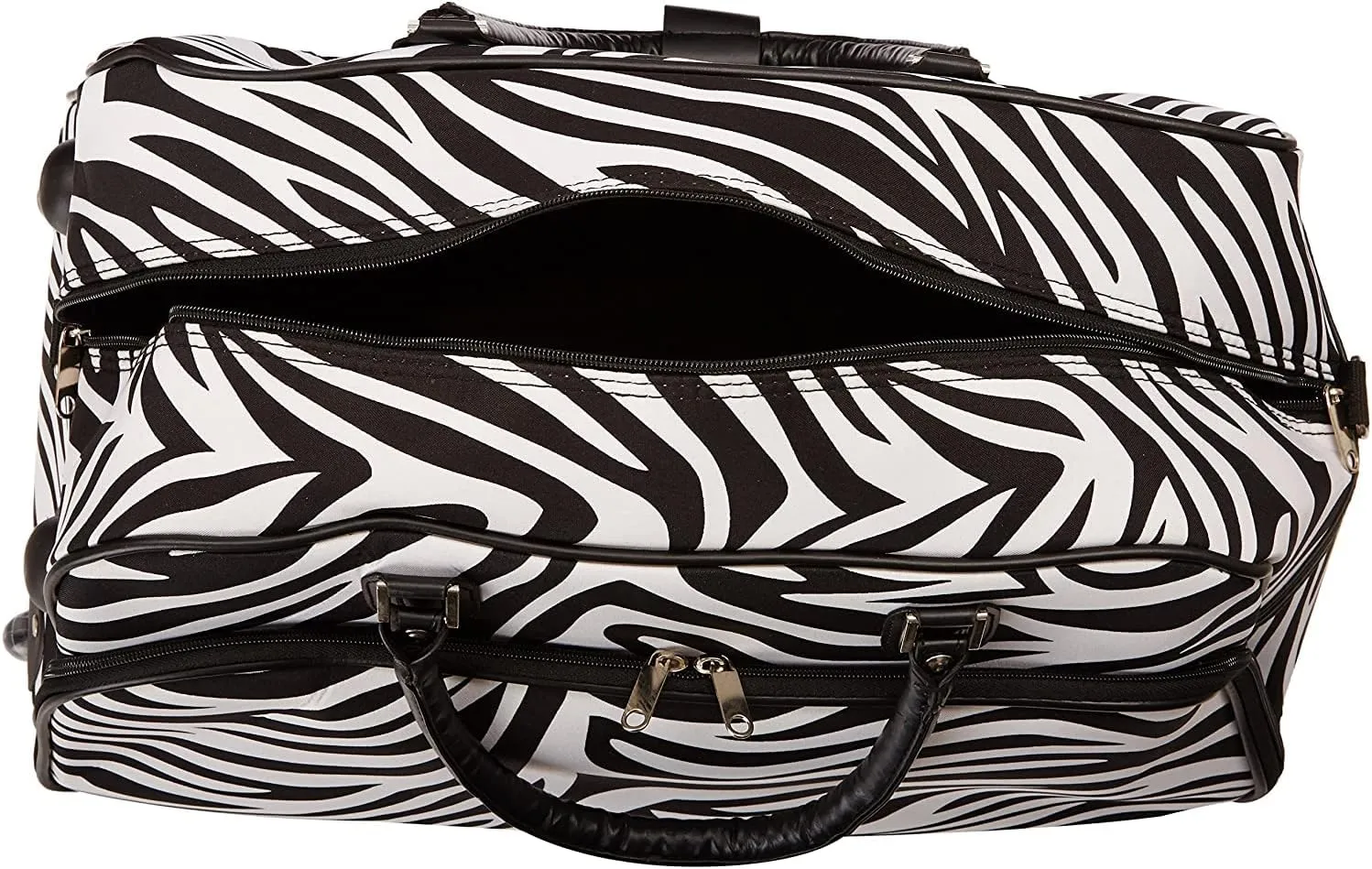 World Traveler Animal Prints 21-inch Carry-on Rolling Duffel Bag