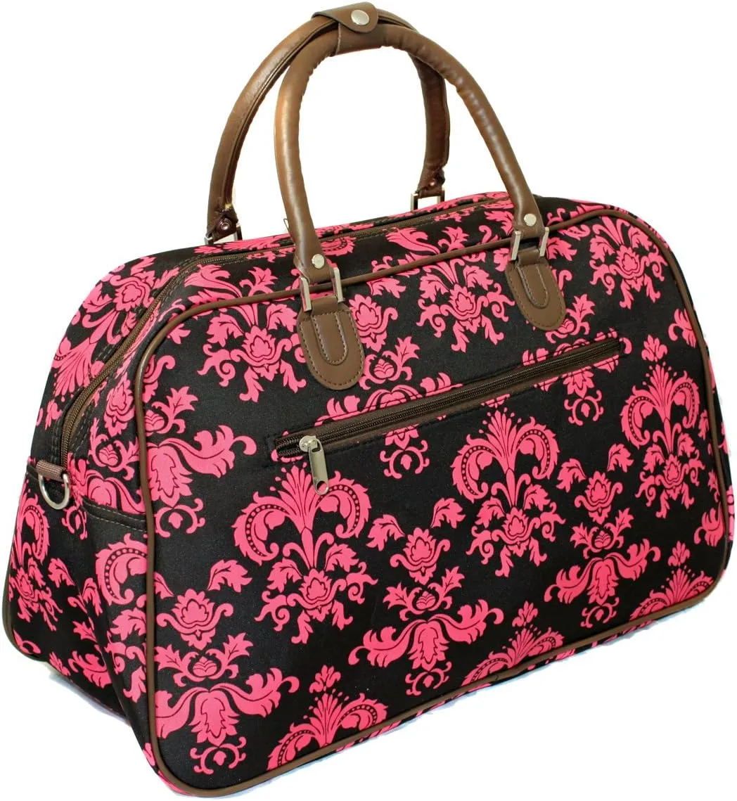 World Traveler Prints 21-inch Carry-on Shoulder Duffel Bag