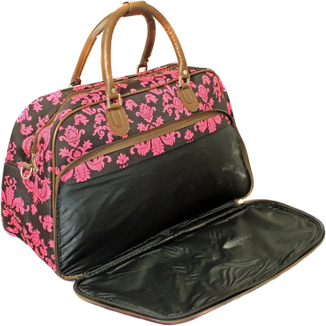 World Traveler Prints 21-inch Carry-on Shoulder Duffel Bag