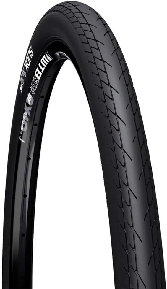 WTB Slick 29” x 2.2” Commuter Bike Tire, Wire Bead, Puncture Protection, DNA Rubber Compound, All-Weather Traction, Black Sidewall