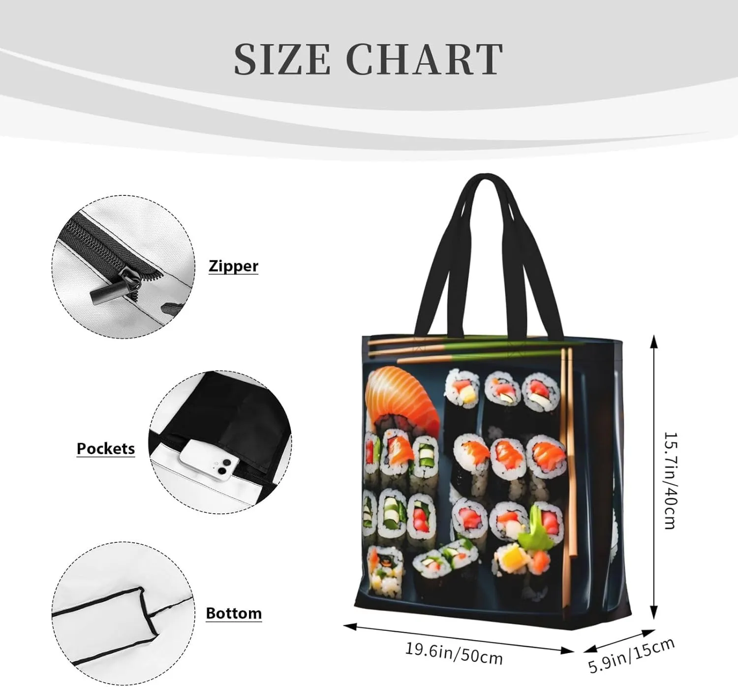 Yellow And Blue Stripes Print Tote Bag Casual Shoulder Bag Handbag Reusable Shopping Travel Bag Gifts For Women