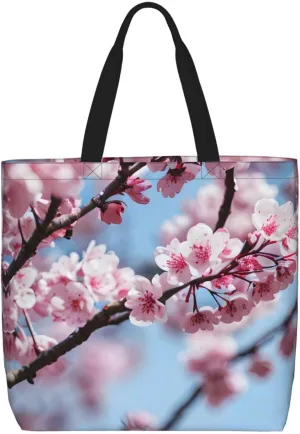 Yellow And Blue Stripes Print Tote Bag Casual Shoulder Bag Handbag Reusable Shopping Travel Bag Gifts For Women