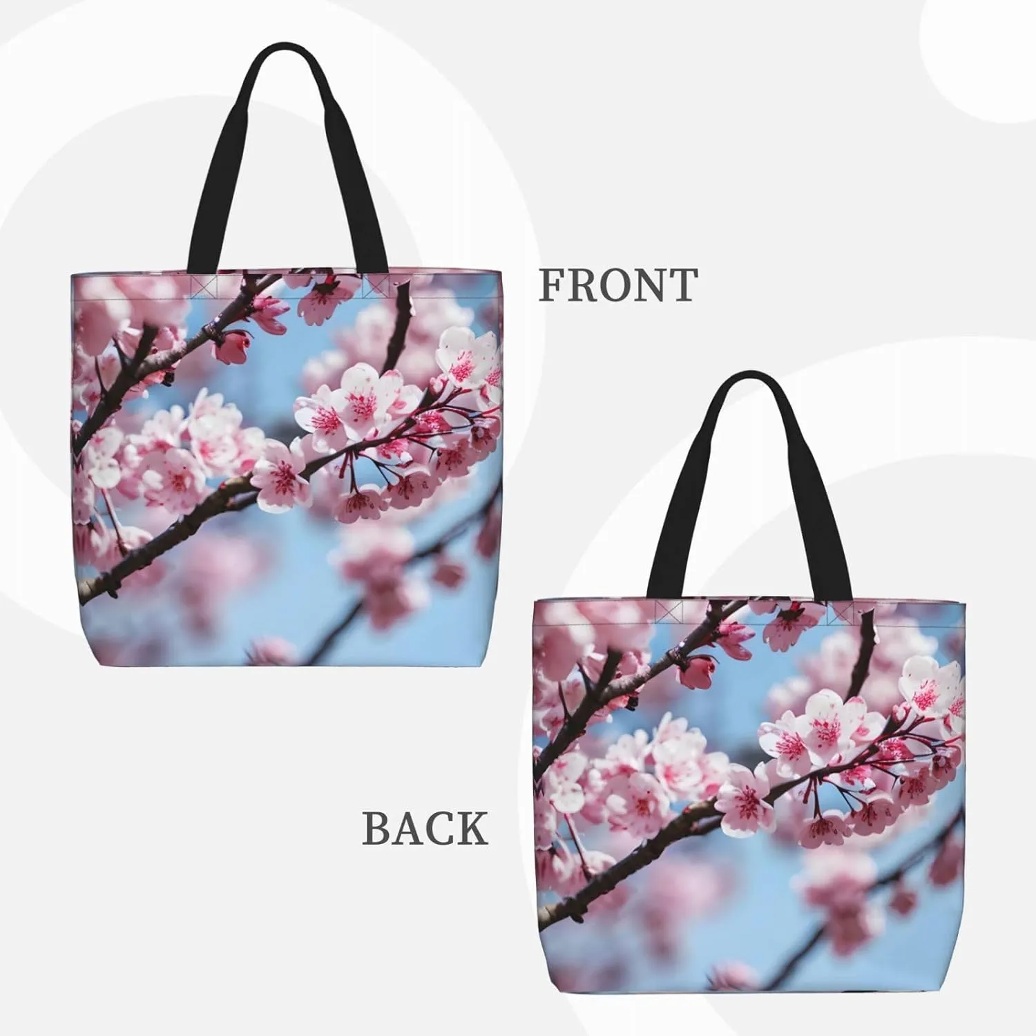 Yellow And Blue Stripes Print Tote Bag Casual Shoulder Bag Handbag Reusable Shopping Travel Bag Gifts For Women