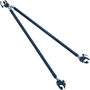 Yiju Bike Cargo Trailer Bike Trailer Hitch Supplies Equipment Replacement Bike Trailer Connector Bicycle Trailer Rod for Travel