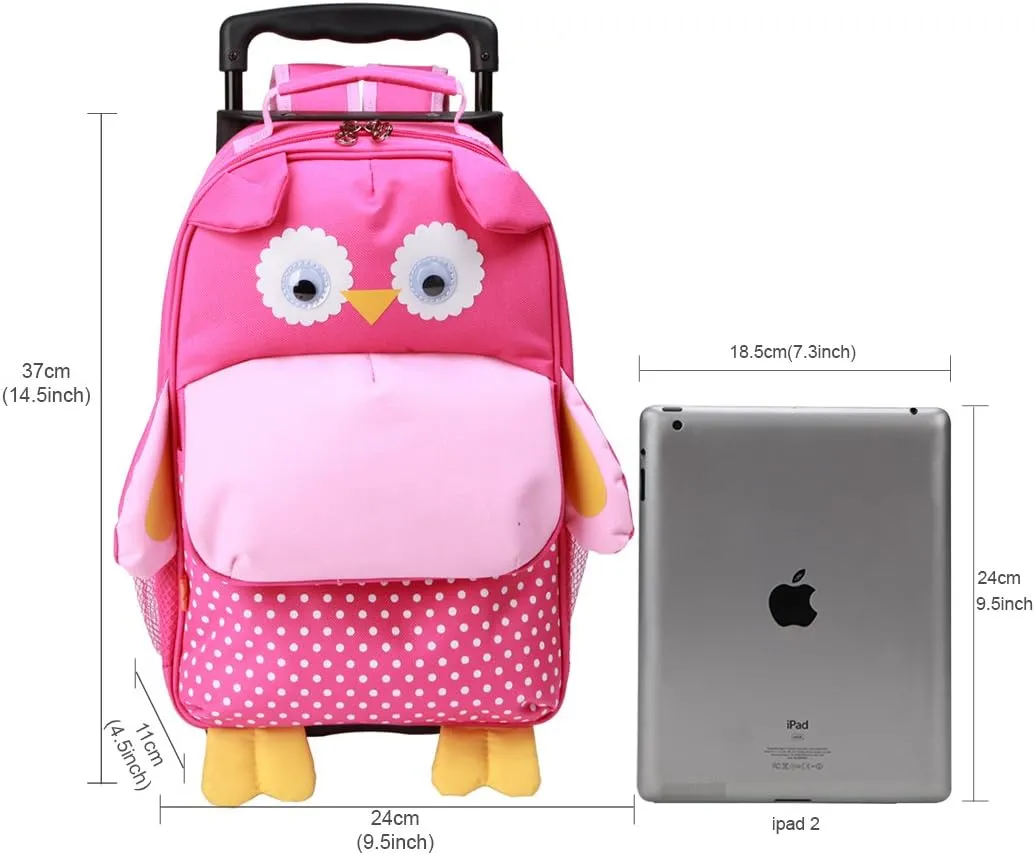 Yodo 3-Way Kids Suitcase Luggage or Toddler Rolling Backpack with wheels