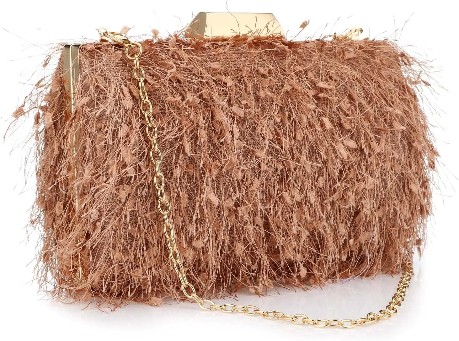 YYW Clutch Purse for Women Cute Handbags Top Handle Evening Bag Crossbody Bag Shoulder Bag for Wedding Party Prom Banquet