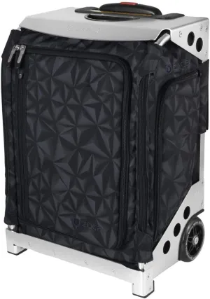 ZUCA Navigator 20-Inch Carry On Luggage Suitcase with Wheels Airline Approved, Built-In Seat Ultimate Organization Lightweight & Durable Ideal for Business & Leisure Travel Strata w/Silver Frame